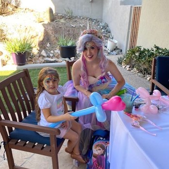Enchanted Entertainment - Unicorn Princess with birthday girl - Party & Event Planning Near Me