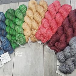 The Hook & Needle Nook - We sell hand-dyed yarns from local Artisans