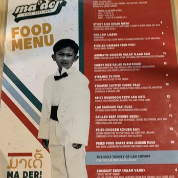 Ma Der Lao Kitchen - Menu - Laotian Near Me - Oklahoma City, Oklahoma Ma Der Lao Kitchen - Menu - Laotian Near Me - Oklahoma City, Oklahoma