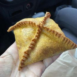 Jerk eggplant patty Jerk eggplant patty