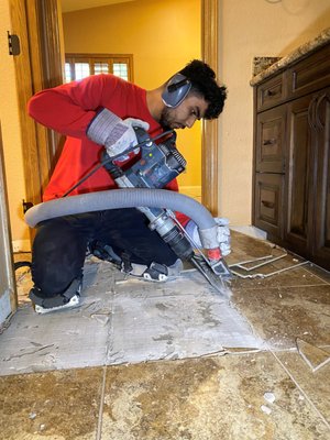 Dust Free Flooring Removal - At DustSharkz, our core talent is dust free flooring removal!
Dustsharkz is the leader in dust free flooring removal in the Phoenix metropolitan area. We literally do the job faster, cleaner and healthier for all involved. DustSharkz has over 20+ years in the flooring industry working in both the residential and commercial spaces.
We use industrial grade HEPA vacuums to literally eat the dust as we remove the flooring. We do tile and carpet removal down to the concrete, which includes the thinset removal. This leaves your home clean and dustless and ready to roll for new flooring installation afterwards.
We service the entire Phoenix metropolitan area, which includes: Phoenix, Scottsdale, Chandler, Mesa, Glendale, Gilbert, Surprise, Avondale, Goodyear, Peoria, Tempe, Apache Junction, Fountain Hills, Queen Creek and many more. Dust Free Flooring Removal - At DustSharkz, our core talent is dust free flooring removal!
Dustsharkz is the leader in dust free flooring removal in the Phoenix metropolitan area. We literally do the job faster, cleaner and healthier for all involved. DustSharkz has over 20+ years in the flooring industry working in both the residential and commercial spaces.
We use industrial grade HEPA vacuums to literally eat the dust as we remove the flooring. We do tile and carpet removal down to the concrete, which includes the thinset removal. This leaves your home clean and dustless and ready to roll for new flooring installation afterwards.
We service the entire Phoenix metropolitan area, which includes: Phoenix, Scottsdale, Chandler, Mesa, Glendale, Gilbert, Surprise, Avondale, Goodyear, Peoria, Tempe, Apache Junction, Fountain Hills, Queen Creek and many more.