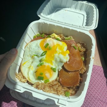 808 Grindz Cafe - Spam moco with fried rice. - Cafes Near Me - Lahaina, Hawaii 808 Grindz Cafe - Spam moco with fried rice. - Cafes Near Me - Lahaina, Hawaii