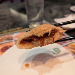 Tim Ho Wan - Baked BBQ Pork Buns Interior