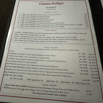 Kelly's Restaurant - Breakfasts - Fast Food Near Me - Cedar Springs, Michigan