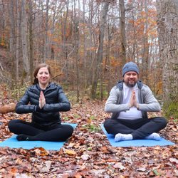 We offer yoga hikes year round (weather permitting).