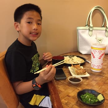 Sumo Ramen & Curry - My boy eating udon combo special. - Ramen Near Me - Honolulu, Hawaii Sumo Ramen & Curry - My boy eating udon combo special. - Ramen Near Me - Honolulu, Hawaii