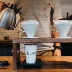Twin Cylinder Coffee - V60 pourover