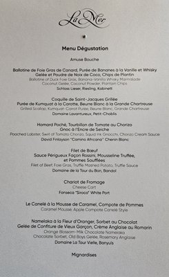 Menu photo 6 La Mer Honolulu, HI
