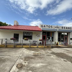 Gatos and Beans - Outside in front of the building