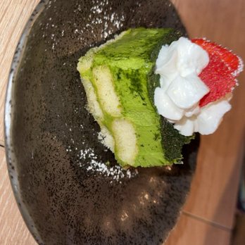 Bleu Bear Sushi - Green tea tiramisu - Sushi Bars Near Me - Bedford, Texas