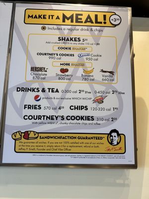 Menu photo 2 Which Wich Carmel, IN