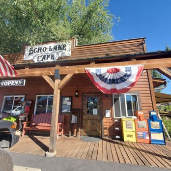 Echo Lake Cafe - Outside Echo Lake Cafe - Cafes Near Me - Bigfork, Montana Echo Lake Cafe - Outside Echo Lake Cafe - Cafes Near Me - Bigfork, Montana