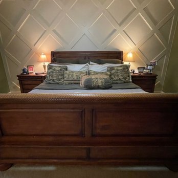 Texas Shiplap - Main bedroom wall treatment - Carpenters Near Me Texas Shiplap - Main bedroom wall treatment - Carpenters Near Me