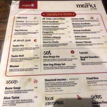 Bajeko Sekuwa - Menu - Himalayan/Nepalese Near Me - Sunnyside, New York