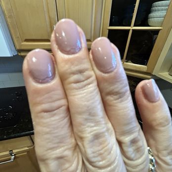 Luna Luxe Nail Loft - My nails just hours after I left the salon. - Nail Salons Near Me - Tampa, Florida