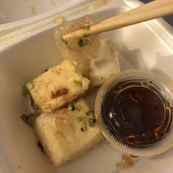 Kaori Izakaya - Gummy jelly type coating on the agadeshi tofu - Japanese Near Me - Vancouver, British Columbia Kaori Izakaya - Gummy jelly type coating on the agadeshi tofu - Japanese Near Me - Vancouver, British Columbia