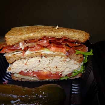Backstage Deli - One half of the #3 Triple Decker sandwich. Talk about filling! - Delis Near Me - Las Vegas, Nevada