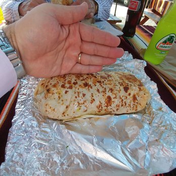 El Vaquero Taqueria - That's a gigantic burrito - Mexican Near Me - Helena, Montana
