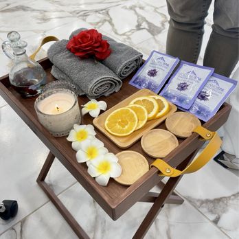 Dazz Nails and Spa - Beautiful pedicure treatment set up. Love all of it!!! - Nail Salons Near Me - Placentia, California Dazz Nails and Spa - Beautiful pedicure treatment set up. Love all of it!!! - Nail Salons Near Me - Placentia, California
