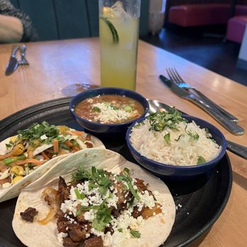 Tejas - Fish taco-my favorite! And Al Pastor Taco wow what flavor and tender pork! - Mexican Near Me - Dallas, Texas Tejas - Fish taco-my favorite! And Al Pastor Taco wow what flavor and tender pork! - Mexican Near Me - Dallas, Texas