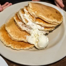 Stacks Pancake House & Grill - Stack of Six Pancakes at Stacks Pancake House and Grill