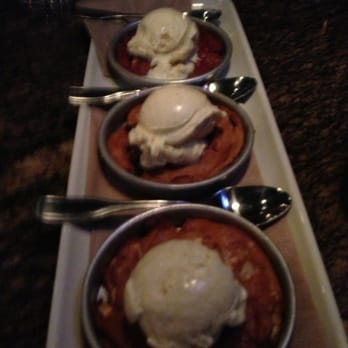 BJ's Restaurant & Brewhouse - Pizookie trio - American Near Me - Concord, California