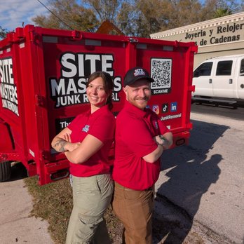 Site Masters Junk Removal - Veteran and family operated, right here in Tampa Bay. From our family to yours, thank you for trusting us with your home. - Junk Removal & Hauling Near Me - Tampa, Florida Site Masters Junk Removal - Veteran and family operated, right here in Tampa Bay. From our family to yours, thank you for trusting us with your home. - Junk Removal & Hauling Near Me - Tampa, Florida