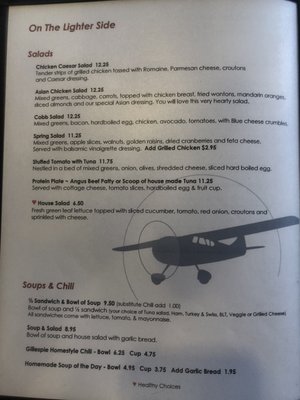 Menu photo 7 Gillespie Field Cafe El Cajon, CA