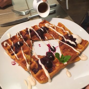 Divya's Kitchen - Sweet waffles - Vegan Near Me - New York, New York