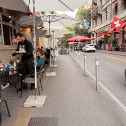 Simplon Bar - View of the outdoor dining area