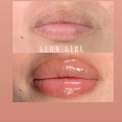 Natural lip blush to enhance lip color