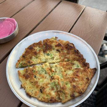 Hongdae 33 Korean BBQ - Scallion pancake - Korean Near Me - Houston, Texas Hongdae 33 Korean BBQ - Scallion pancake - Korean Near Me - Houston, Texas