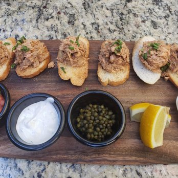 Cobblestone Zionsville - Smoked Salmon Board - Bars Near Me - Zionsville, Indiana