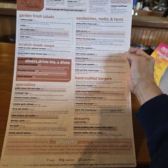 Crockett's Public House - Menu 1 of 2 - American Near Me - Puyallup, Washington Crockett's Public House - Menu 1 of 2 - American Near Me - Puyallup, Washington