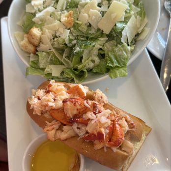 Claw & Hammer - Lobster roll + Cesar salad - Seafood Near Me - Newport, Rhode Island Claw & Hammer - Lobster roll + Cesar salad - Seafood Near Me - Newport, Rhode Island
