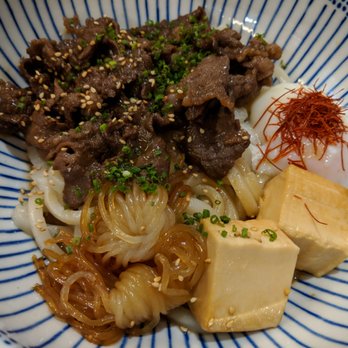 Tokyo Laundry Sydney - Wagyu Sukiyaki Udon, tofu, soft boiled egg $19 - Tokyo Laundry at Gateway 7/2018 - Japanese Near Me - Sydney, NSW