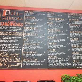 Lou's Cafe - September 10, 2020 menu - Breakfast & Brunch Near Me - San Francisco, California