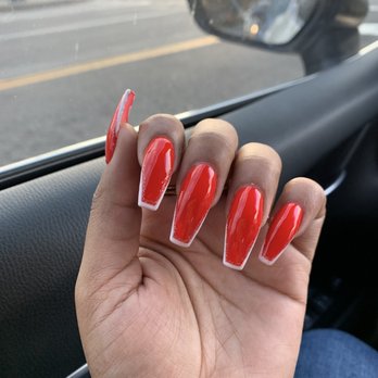 Lavish Nail Studio - Christmas nails! - Nail Salons Near Me - Arcadia, California