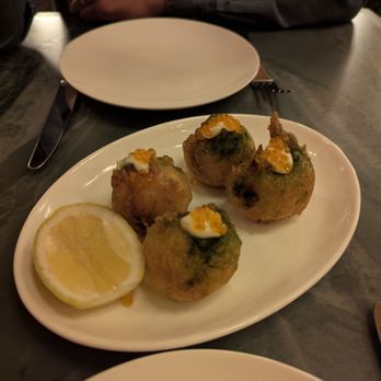 The Benjamin Hollywood - Crab Beignets $28 - American Near Me - Los Angeles, California The Benjamin Hollywood - Crab Beignets $28 - American Near Me - Los Angeles, California