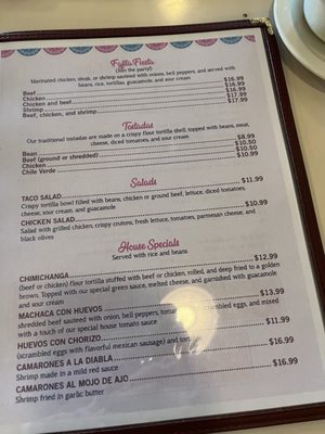 Menu photo 1 Casa Linda Murray, UT Menu photo 1 Casa Linda Murray, UT