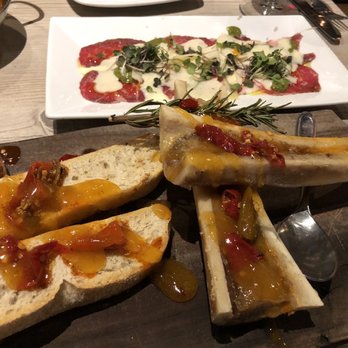 Barbusa - Beef Carpaccio and Bone Marrow - Italian Near Me - San Diego, California