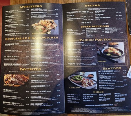 Menu photo 1 Saltgrass Steak House Laughlin, NV Menu photo 1 Saltgrass Steak House Laughlin, NV