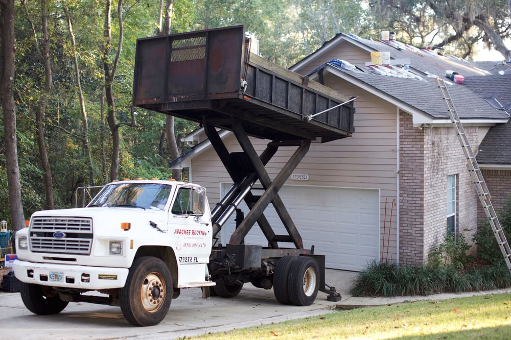 Slide of Apachee Roofing