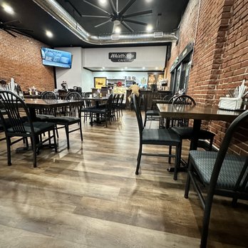 Whistle Stop Cafe - the interior of a restaurant - Pizza Near Me - Cascade, Idaho
