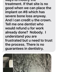 First Dental Care - If you come here I wish you the best and good luck to you. Read all the negative reviews before you come.