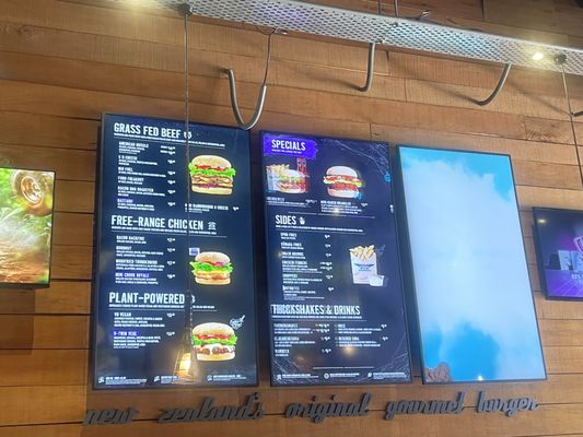 Menu photo 1 BurgerFuel Customs Street Auckland, AUK