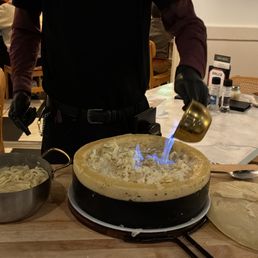 heating up the parm cheese heating up the parm cheese