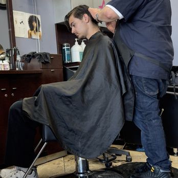 Peter's Salon - Getting a haircut at Peter's Salon. - Skin Care Near Me - Los Angeles, California