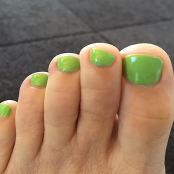 Classy Nails - Springtime pedicure! Sweet! - Nail Salons Near Me - Monterey, California