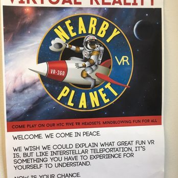 Nearby Planet VR - cool poster - Virtual Reality Centers Near Me - Halifax, Nova Scotia Nearby Planet VR - cool poster - Virtual Reality Centers Near Me - Halifax, Nova Scotia